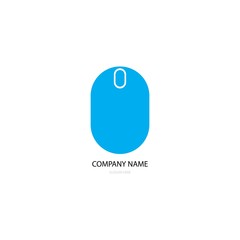 computer mouse logo vector