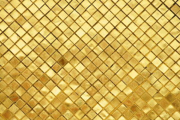 grunge golden tile texture background