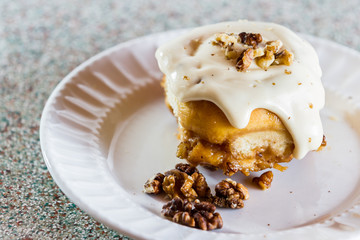 home made cinnamon roll