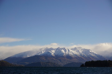 mountain, landscape, mountains, snow, nature, lake, sky, water, blue, view, clouds, peak, winter, travel, panorama, alps, glacier, cold, scenic, scotland, mount, cloud, sea, scenery, hill