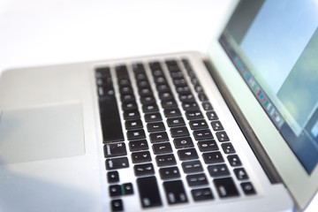 Fototapeta na wymiar keyboard laptop 