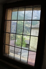 window in wall