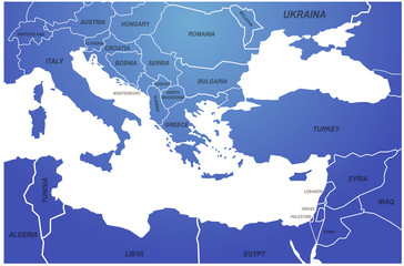 map of the world by region. graphic design world map. europe map.