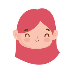 cute face little girl expression facial