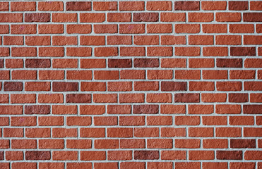 red brick wall  for background