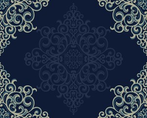 Abstract ornate palace baroque vintage abstract flower