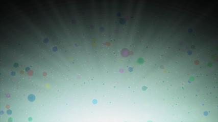 particle sparkle falling dust light bokeh effect background