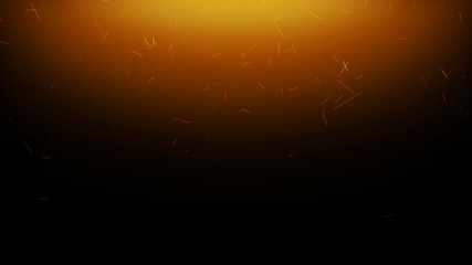 particle sparkle falling fire dust effect background