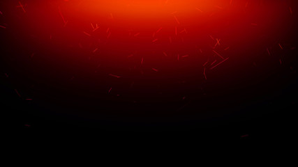 particle sparkle falling fire dust effect background