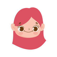 cute face little girl expression facial