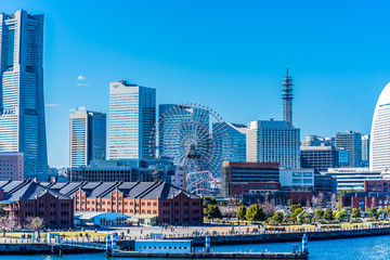 Classic date spot Yokohama ~ 横浜 みなとみらい デートスポットの定番 観覧車 ~	 - obrazy, fototapety, plakaty