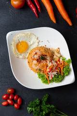 nasi goreng, traditional fried rice
