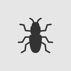 Vector Bug or Insect or Pest Icon