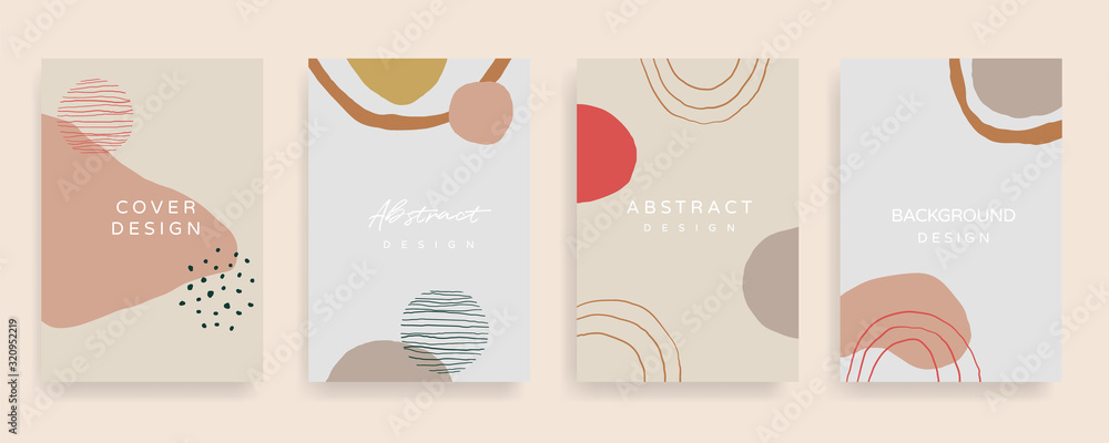 Aufkleber social media stories and post creative vector set. background template with copy space for text and 