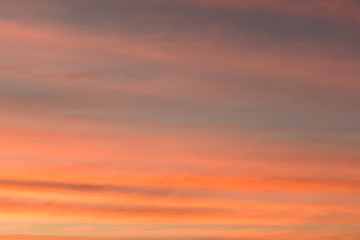 colorful cloud above twilight sky
