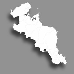 京都　地図　シルエット　アイコン