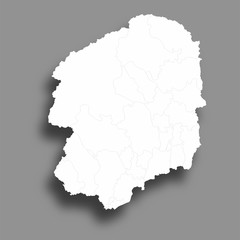 栃木　地図　シルエット　アイコン