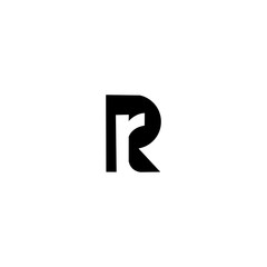 RR Letter Logo Design Vector