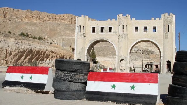 Christian town of Maaloula, Syria, where people still speak Aramaic, the language of Jesus