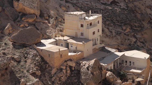 Christian town of Maaloula, Syria, where people still speak Aramaic, the language of Jesus