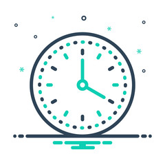 mix icon for clock