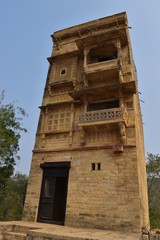 Bhopal, Madhya Pradesh/India : January 15, 2020 - Interior of Traditional Indian Storey House, made by Mud or Clay