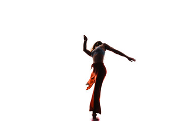 Obraz na płótnie Canvas Choreographic dance routine