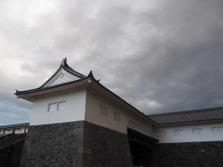 Fototapeta na wymiar the yamagata castle in japan