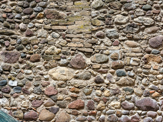 Wall of stones