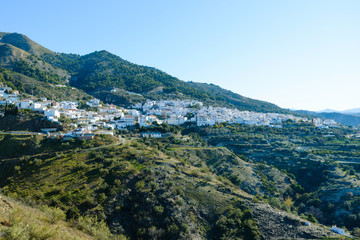 Fototapeta na wymiar Village of Canillas de Aceituno, Andalusia, Spain, Europe