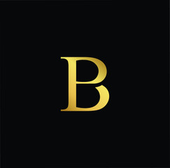 Outstanding professional elegant trendy awesome artistic black and gold color B BP PB initial based Alphabet icon logo.