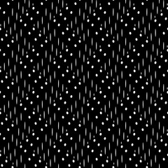 Black and white seamless abstract pattern. Texture for wallpapers, stationery, fabric, wrap, web page backgrounds, vector illustration