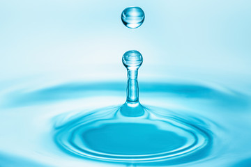 Splash of clean water, closeup
