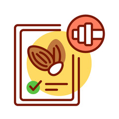 Targeted color line icon. Something that is interesting among certain group of people. Pictogram for web page, mobile app, promo. UI UX GUI design element. Editable stroke.