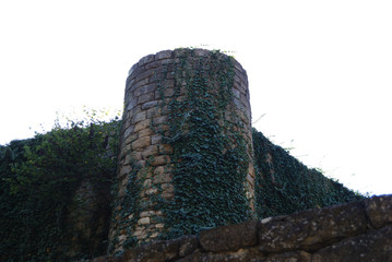 Ruins of The capital city of the Bulgarian Empire medieval stronghold Great Preslav.