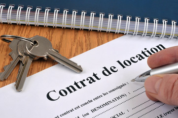 Remplir un contrat de location