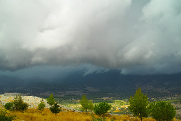 Fototapeta premium Unwetter