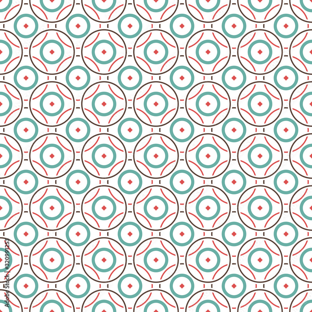 Poster abstract seamless background for your design. seamless geometric monochrome vector pattern.