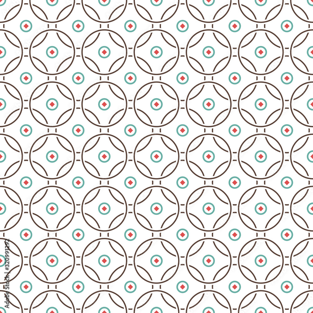 Aufkleber abstract seamless background for your design. seamless geometric monochrome vector pattern.