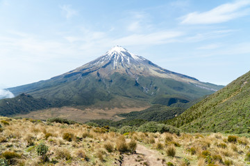 Mount Taranaki in New Zealand