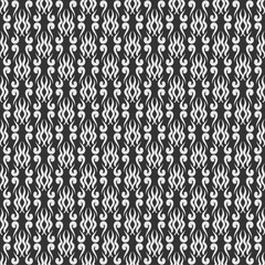 Seamless pattern Black and white colors. Geometric pattern in a modern style. Suitable for book cover, poster, logo, invitation. Vector image.