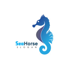 Sea Horse icon logo and symbol creative vector illustration