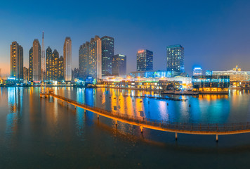 Fototapeta premium Night view of Quanzhou City, Fujian Province, China