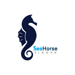 Sea Horse icon logo and symbol creative vector illustration