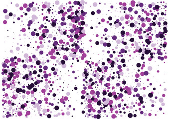 Festive color round confetti background. Abstract frame confetti texture for holiday, postcard, poster, website, carnivals, birthday and children's parties. Cover confetti mock-up. Wedding card layout