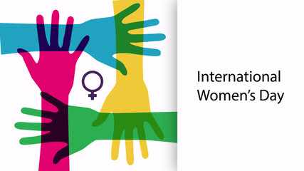 animation of women's hands, ideal footage for women's day