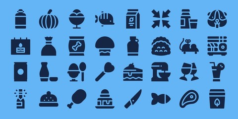 food icon set