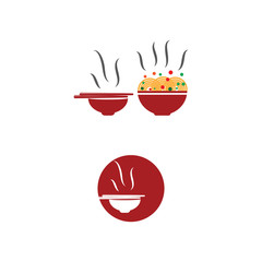 Set Noodles Logo Template vector symbol