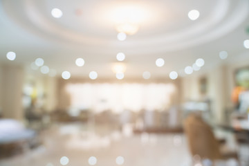 abstract blur background image of supermarket in shopping mall