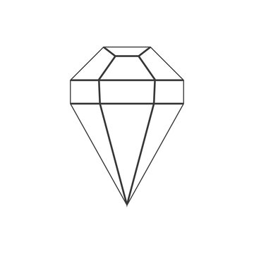 Diamond vector illustration icon logo template